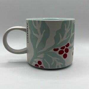 Starbucks 2018 Holiday Collection Mug - Holly Berry Design (12 fl oz)